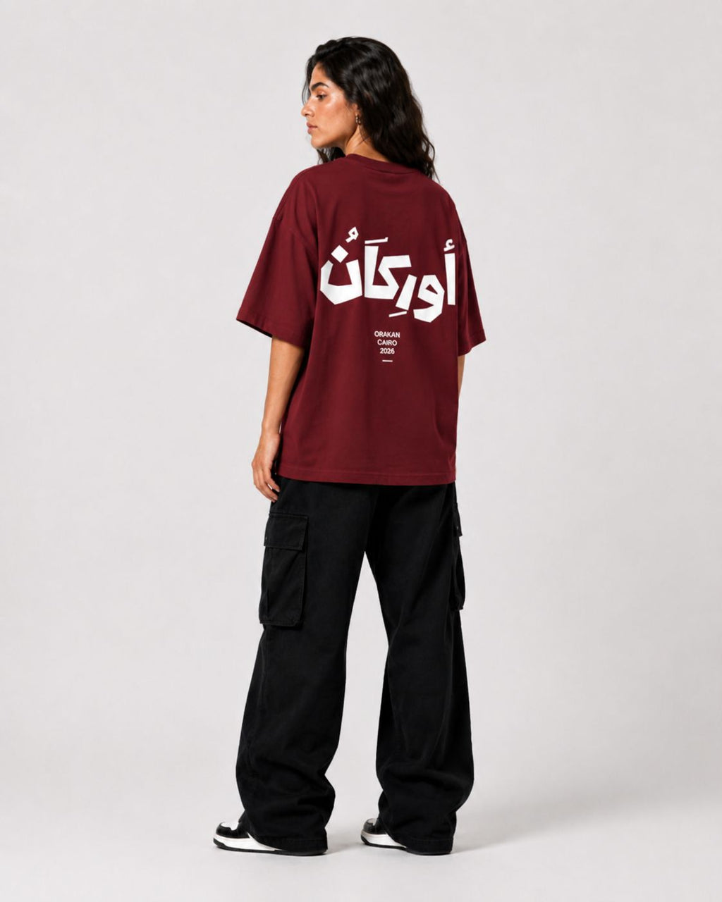 Orakan Signature T-Shirt — Burgundy