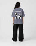 Blocks T-Shirt — Gunmetal