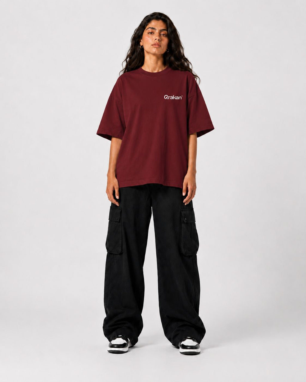 Orakan Signature T-Shirt — Burgundy