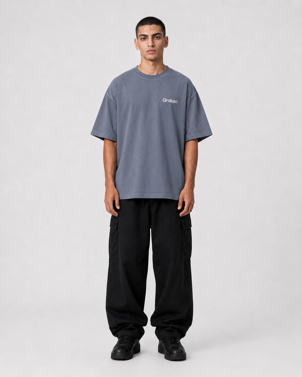 Orakan Signature T-Shirt — Gunmetal