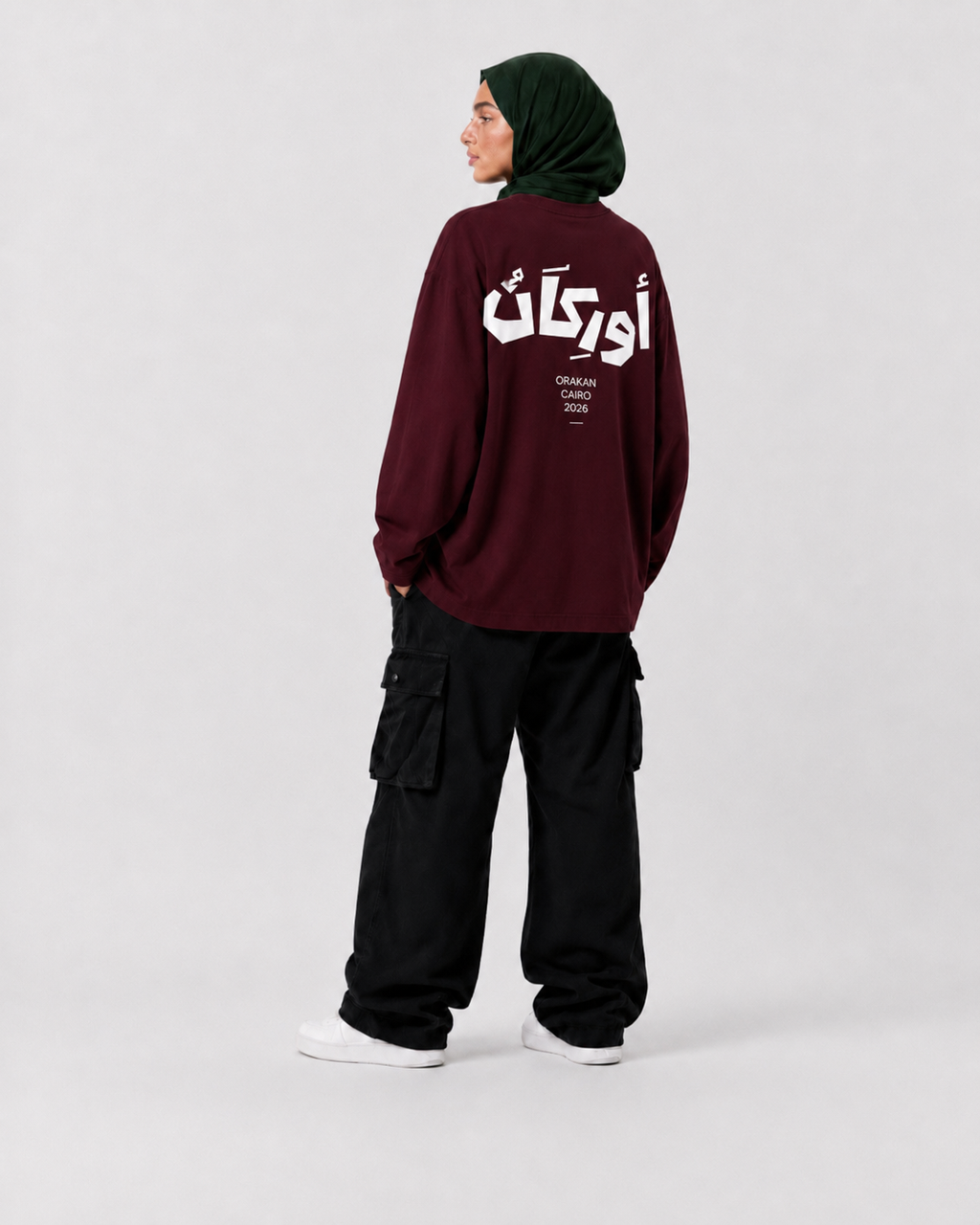Orakan Signature Long Sleeve — Burgundy