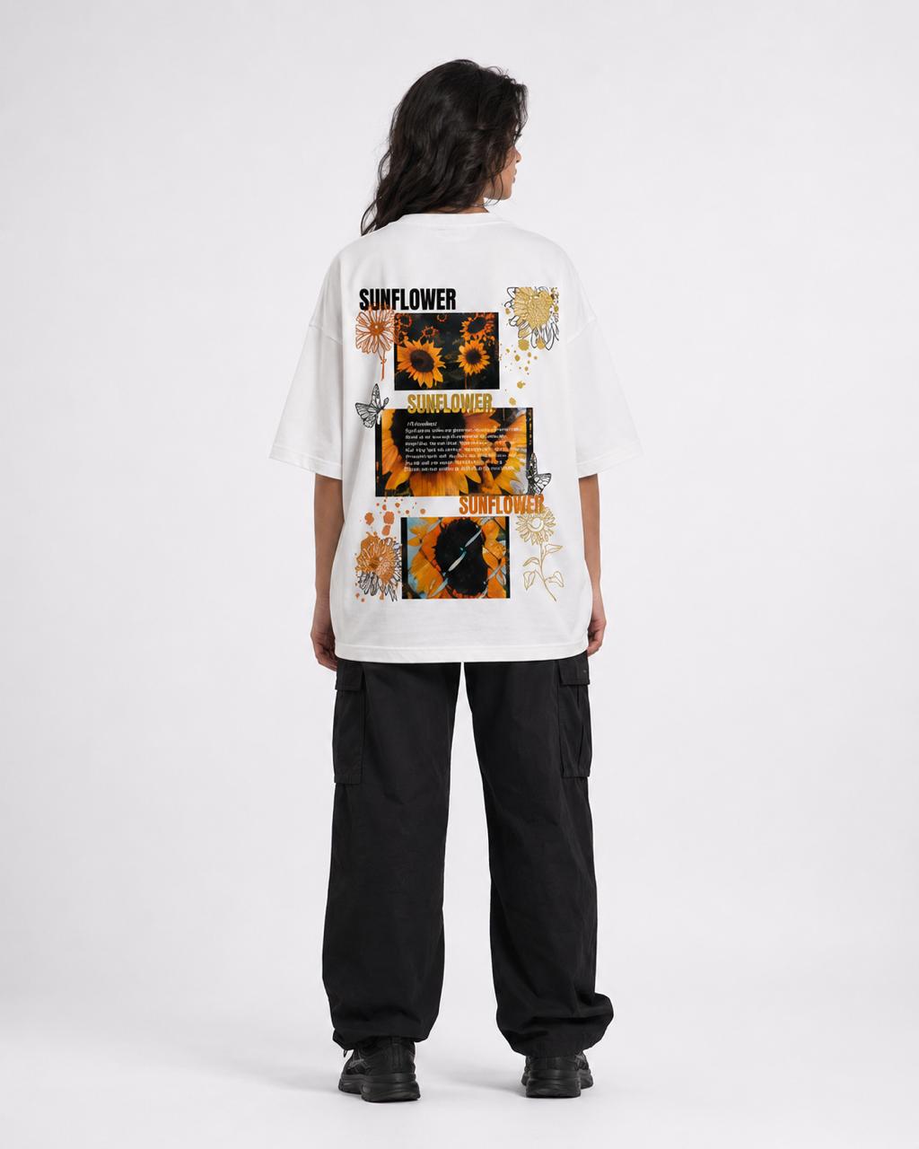 Sunflowers T-Shirt — White
