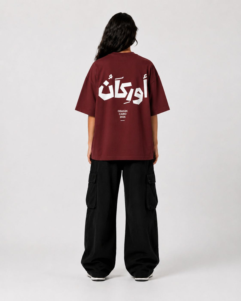 Orakan Signature T-Shirt — Burgundy