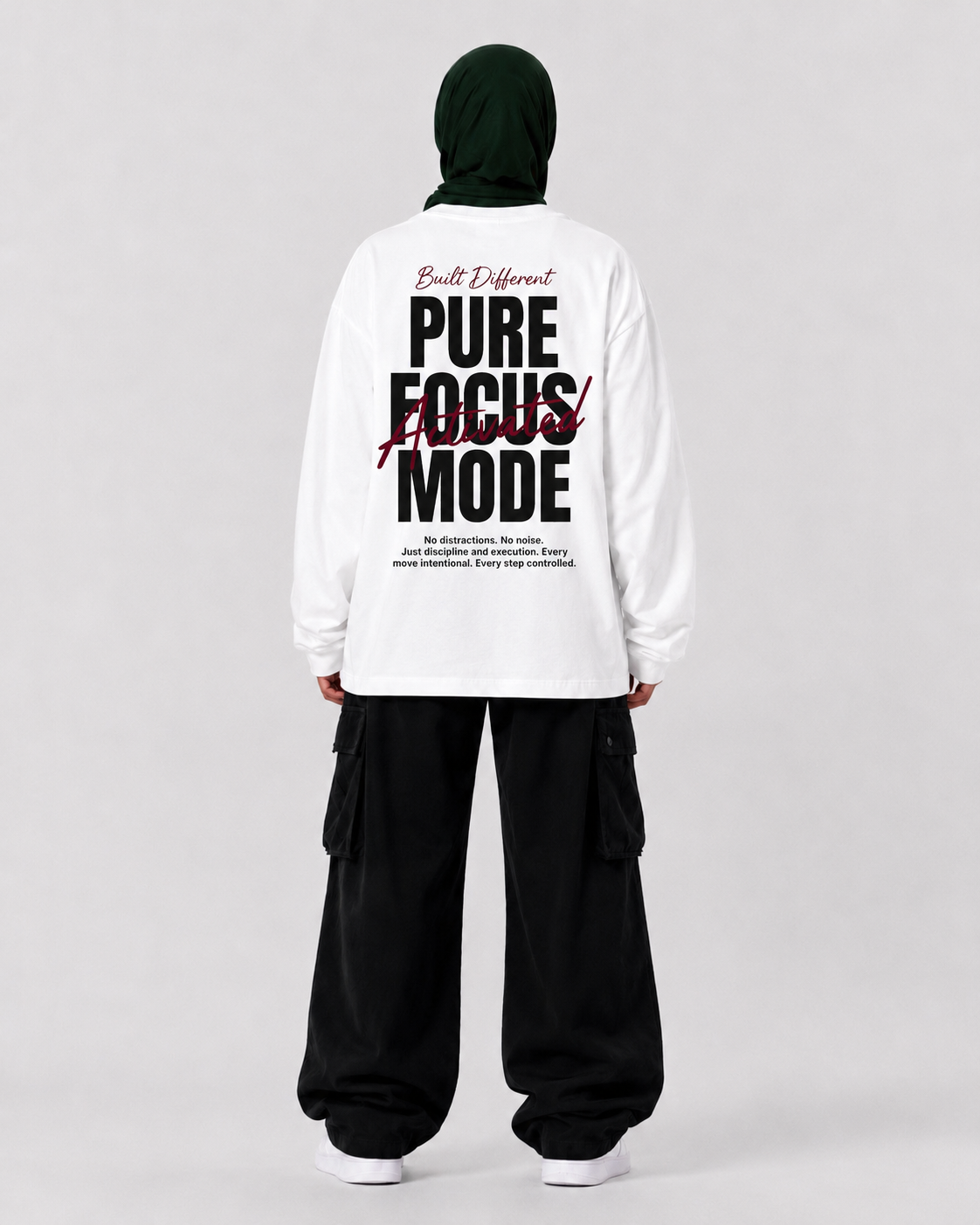 Focus Long Sleeve — Black