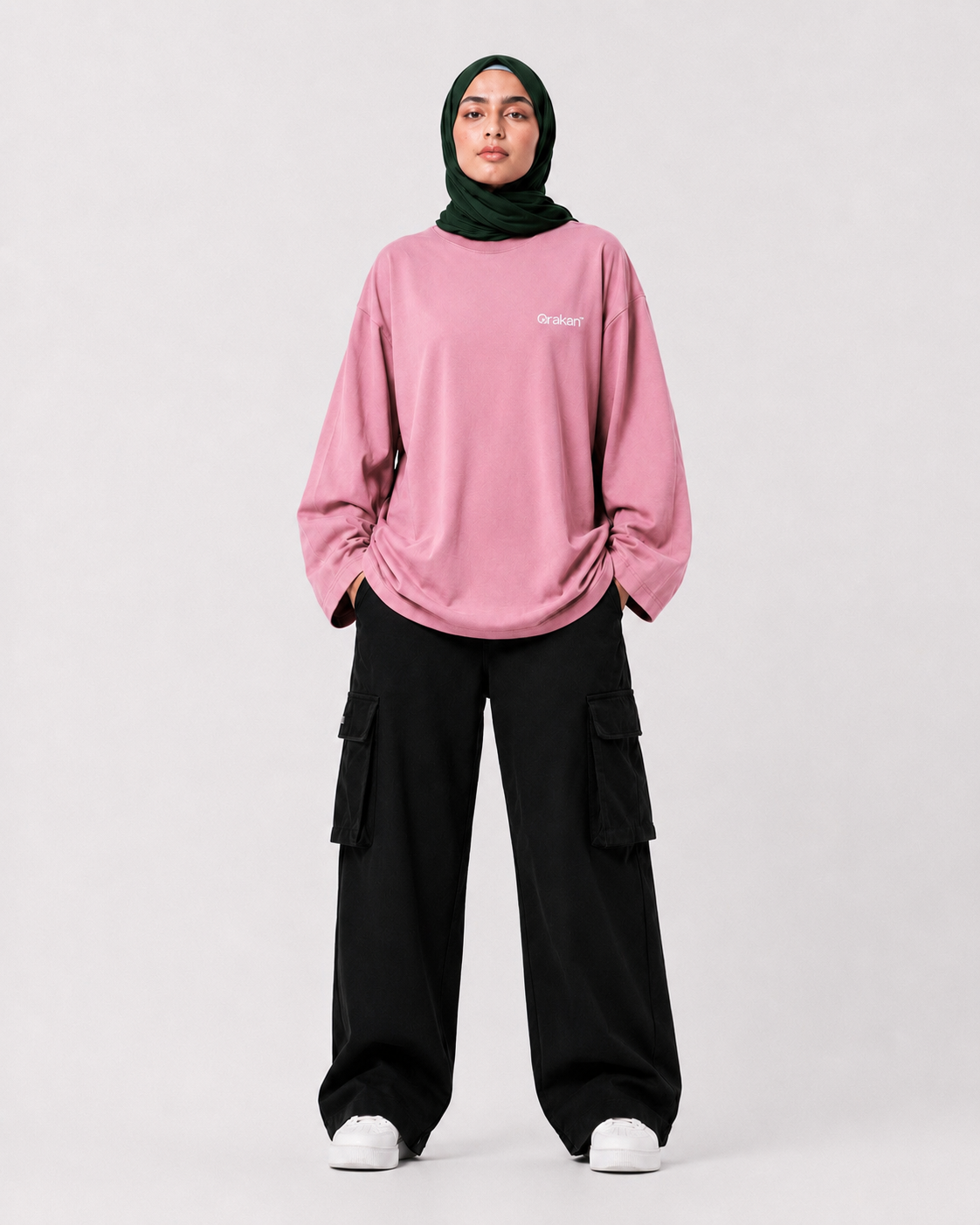 Deja Vu Long Sleeve — Gunmetal