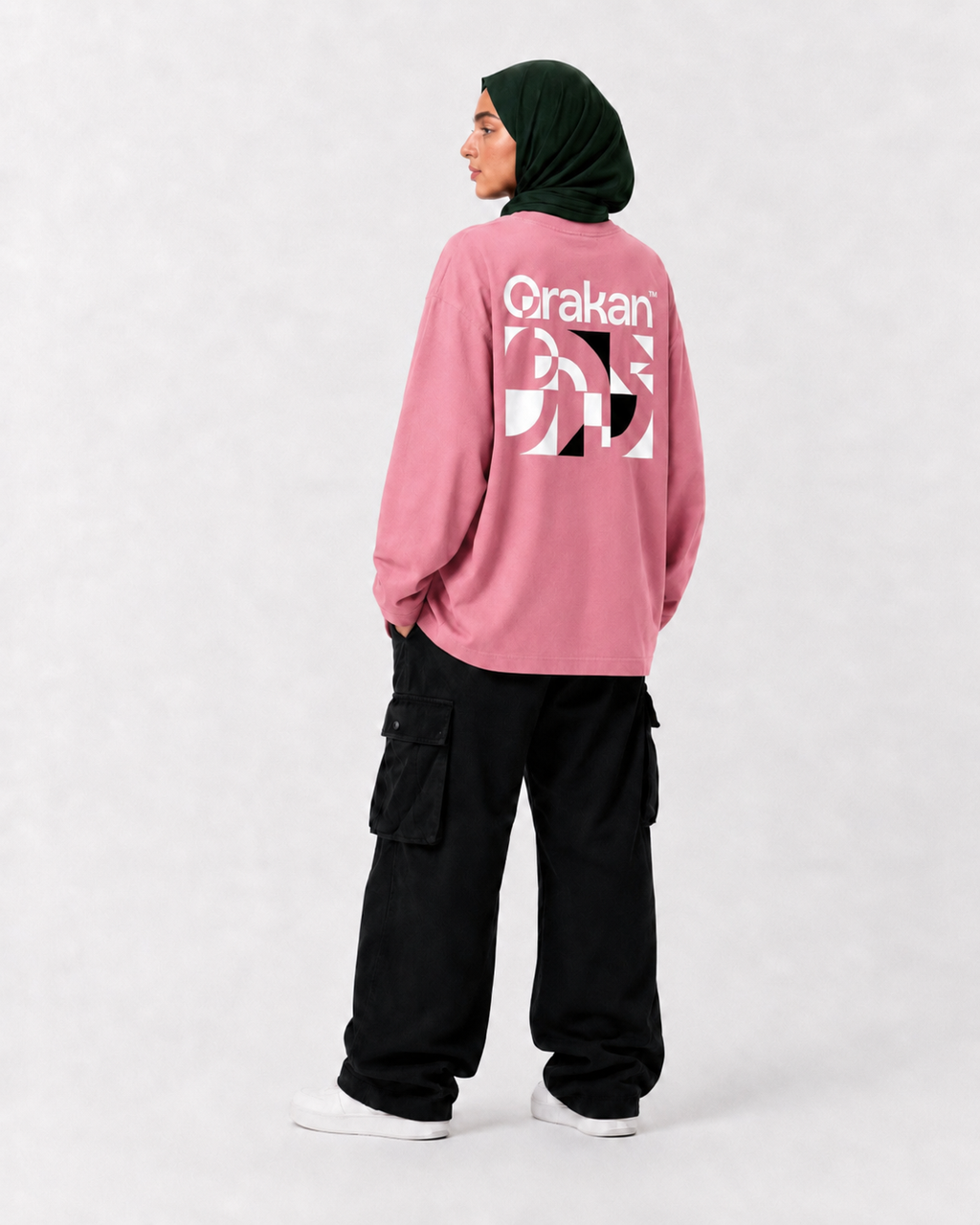Deja Vu Long Sleeve — Gunmetal