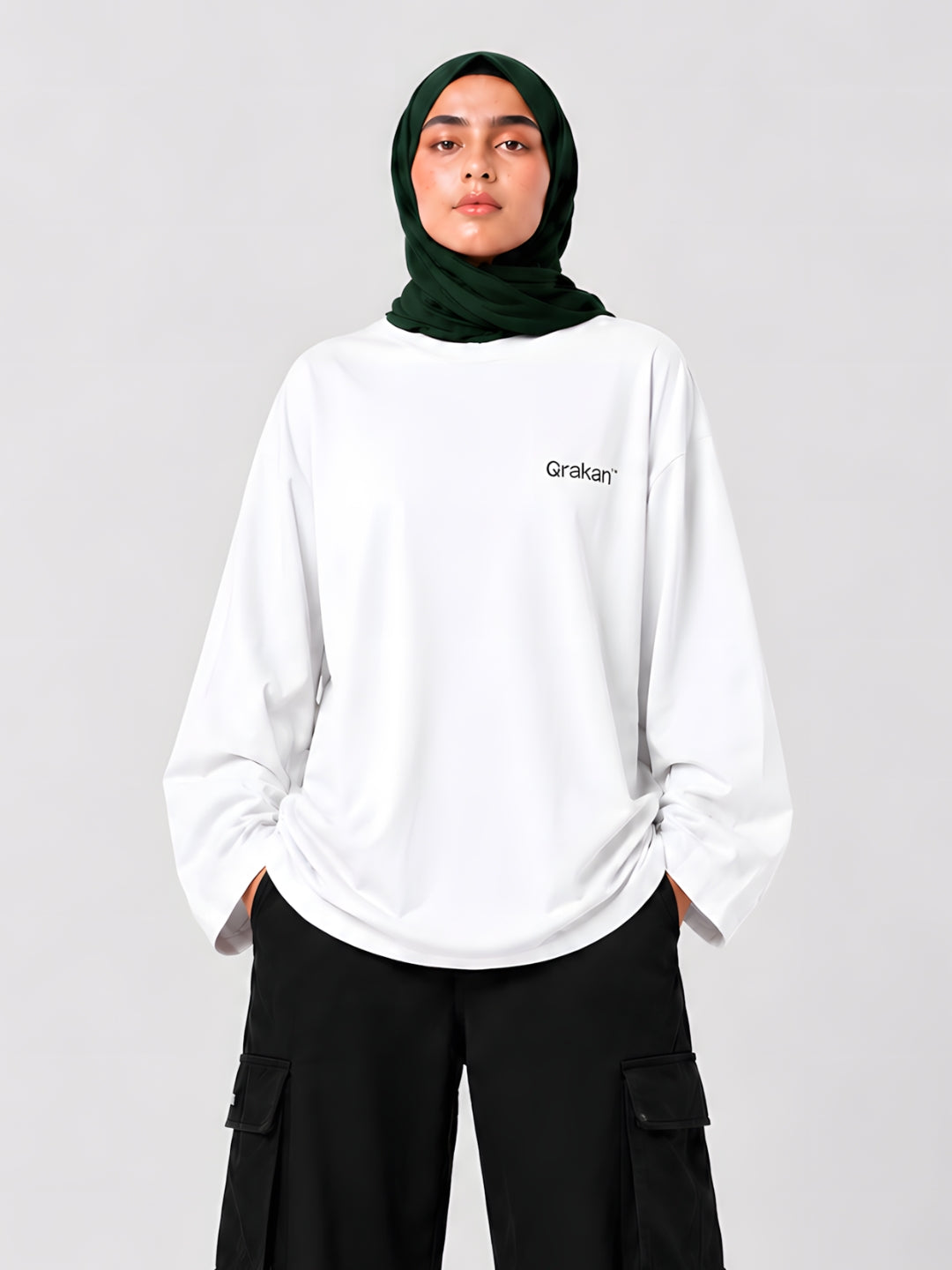 Focus Long Sleeve — White