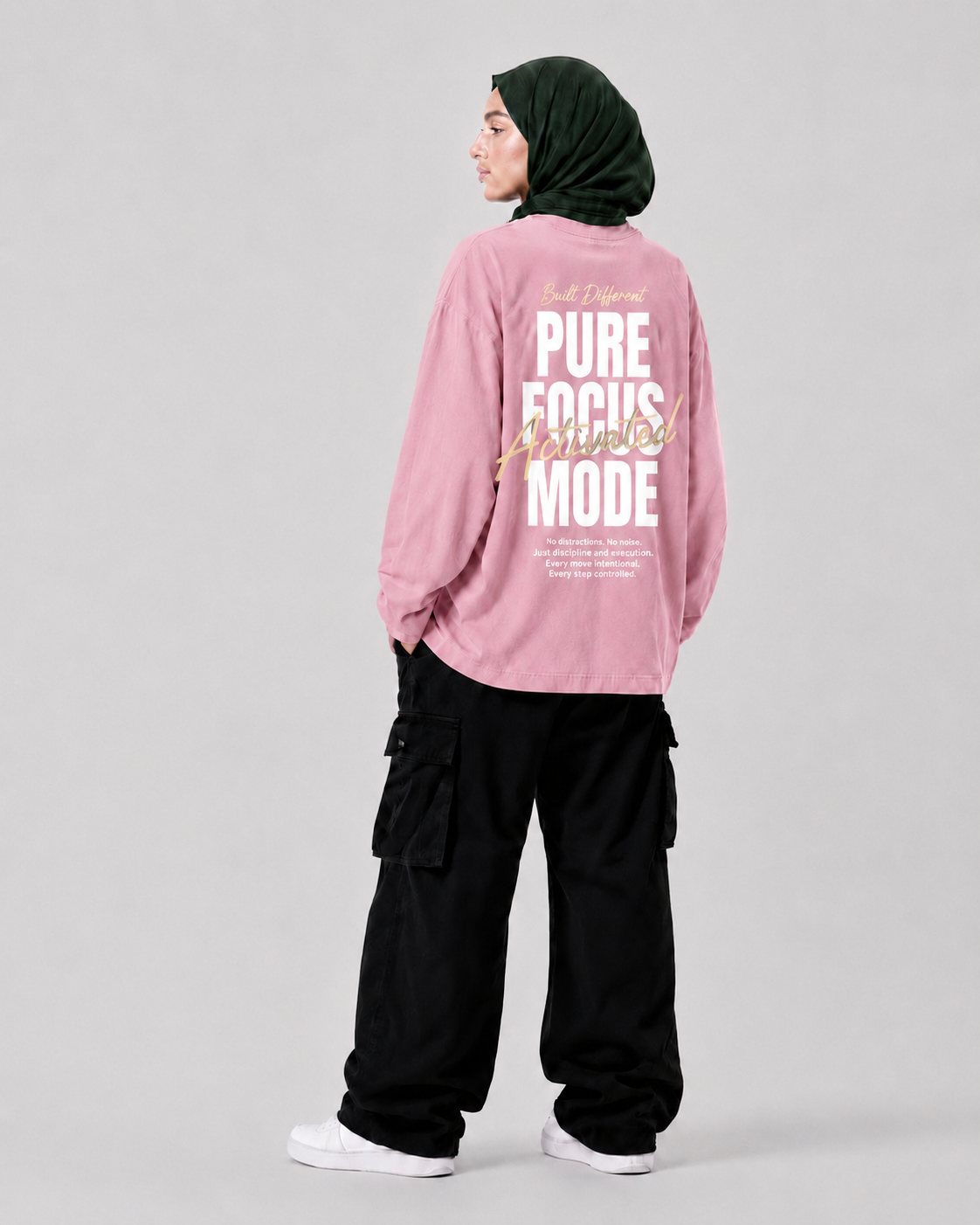Focus Long Sleeve — White