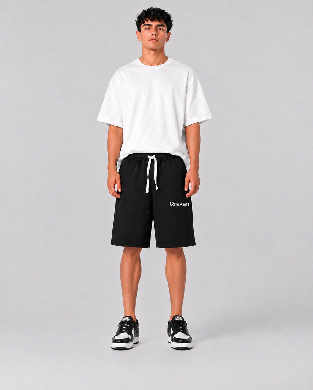 Orakan Streetwear Shorts — Black