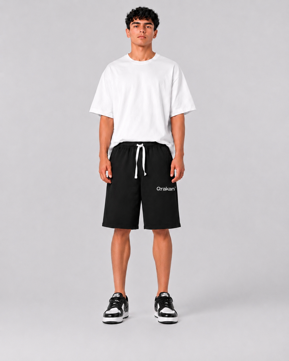 Orakan Streetwear Shorts — Black