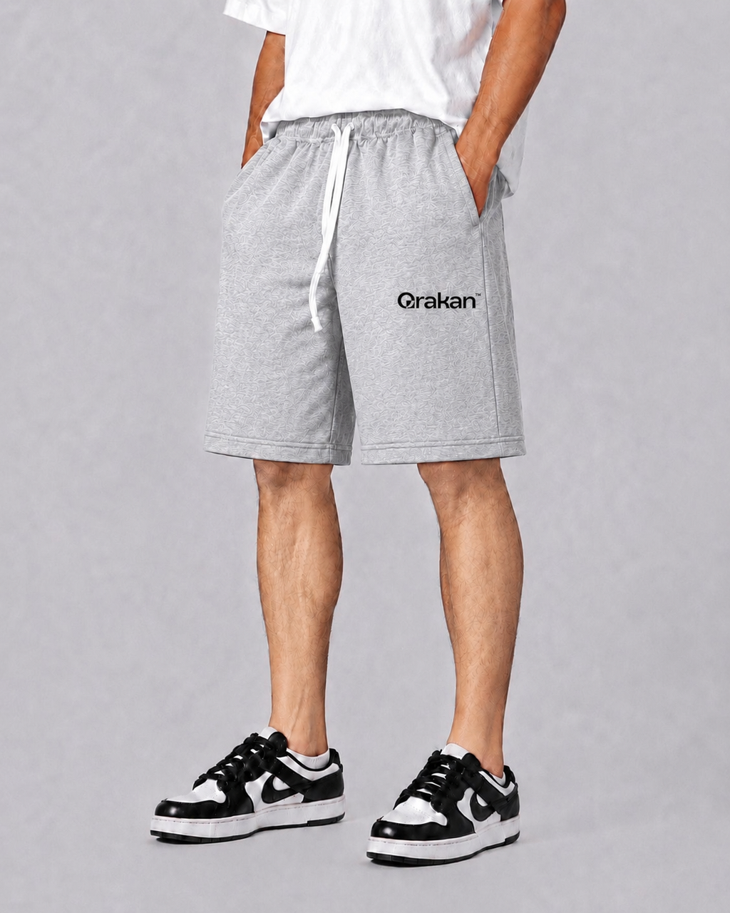 Orakan Streetwear Shorts — Gunmetal