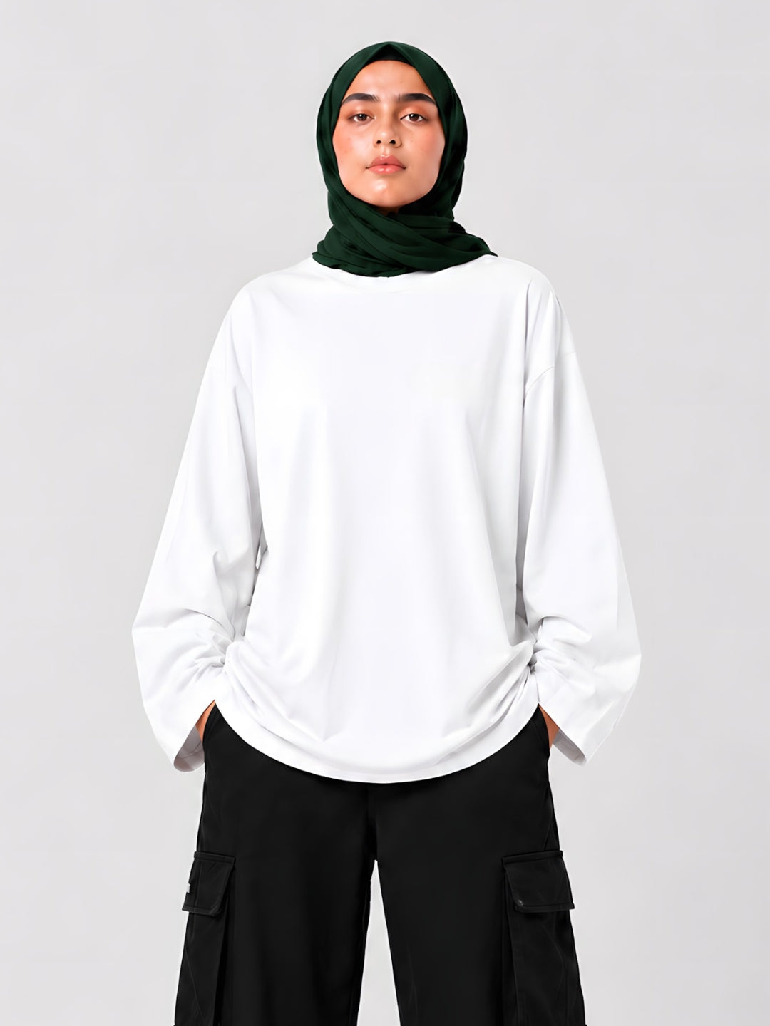 Long Sleeve — White