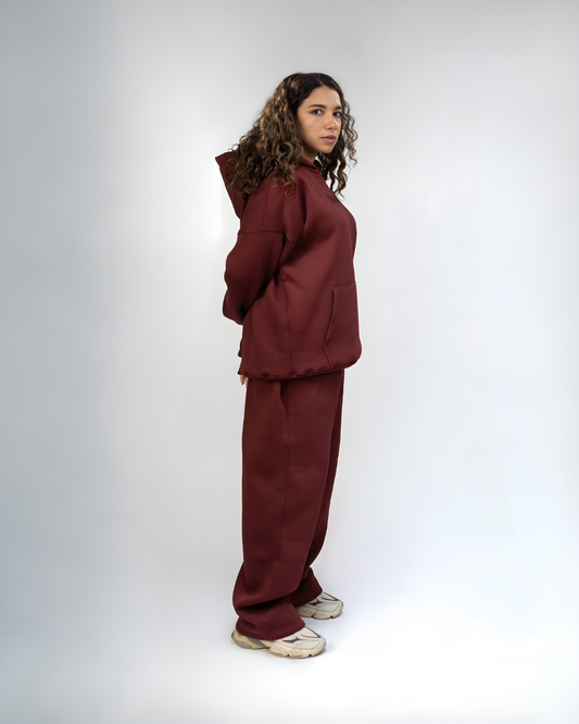 Oversized Set "Burgundy"
