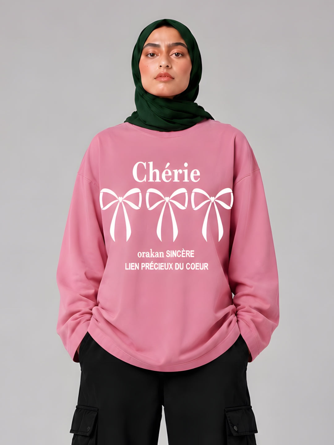 Cherie Long Sleeve — Pink