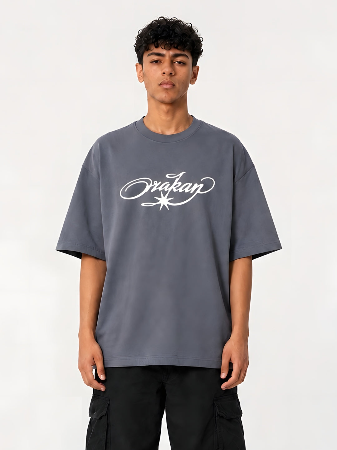 Orakan Signature T-Shirt — Gunmetal