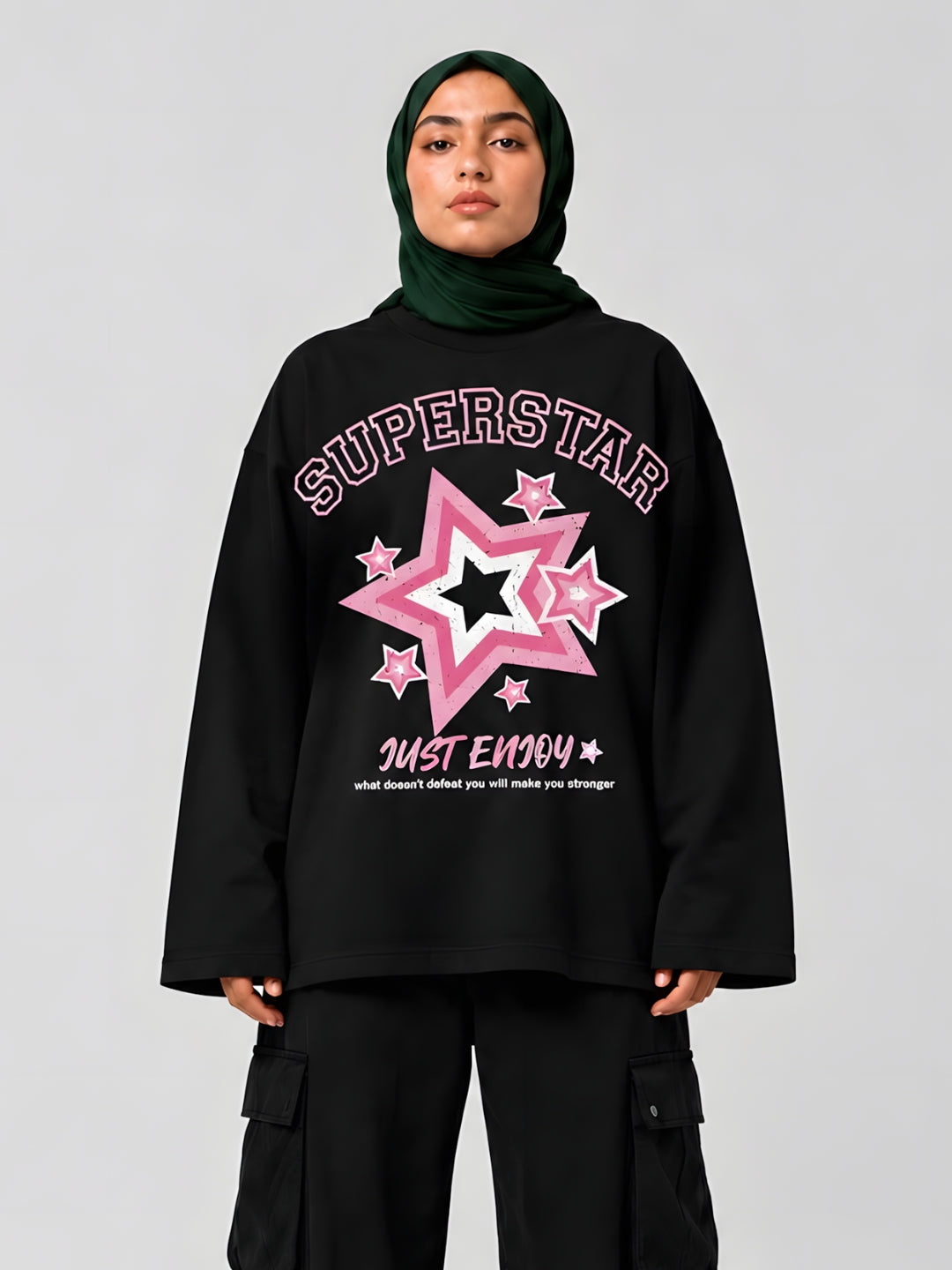 Superstar Long Sleeve — Black