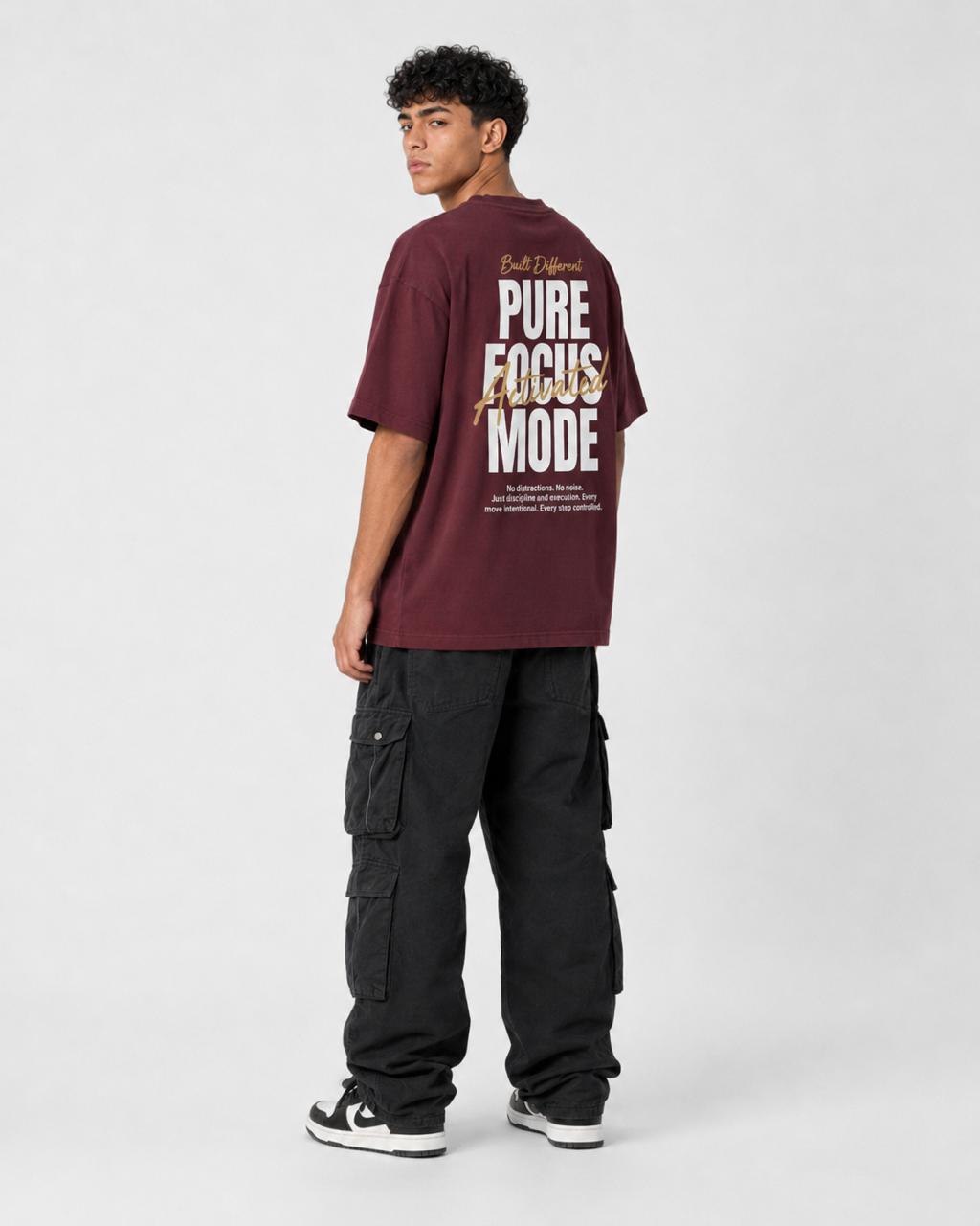 Focus T-Shirt — Gunmetal
